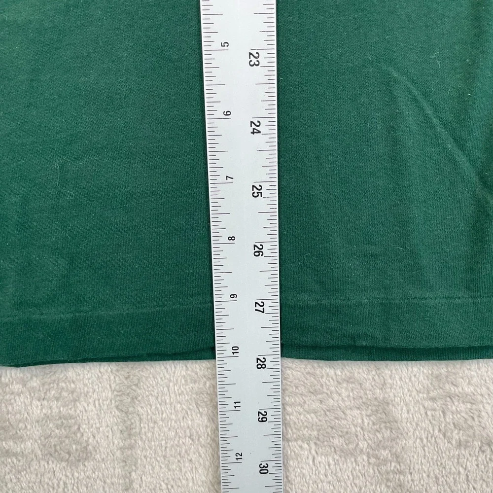 Polo Ralph Lauren Crew Neck T Shirt Men 2XL‎ Green Long Sleeve Blue Pony Preppy